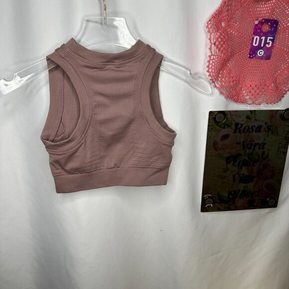 Alphalete Ozone Crop Bra Top Mauve Size XS - Picture 5 of 8